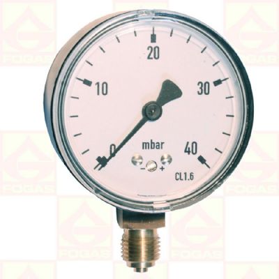Manometer 0-40mbar R1/4