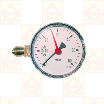 Manometer 0-60mbar R1/4