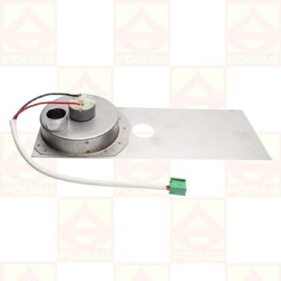 Förbränningsfläkt på platta Wallas