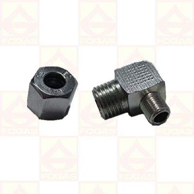 Gasanslutning vinkel RGE 200